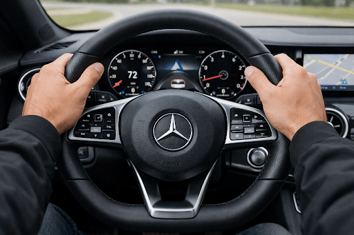 mercedes benz steering wheel