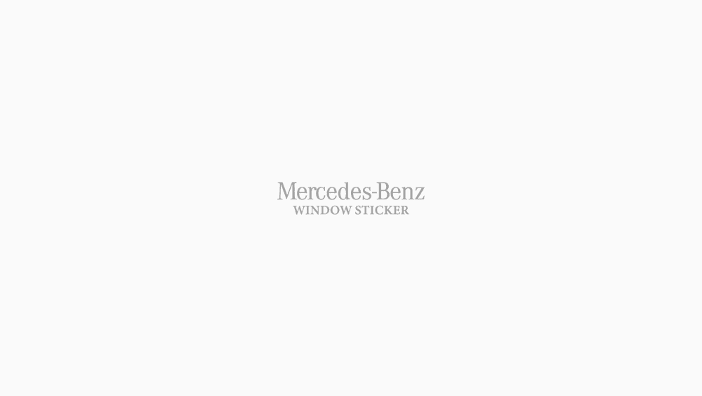 What a Mercedes Window Sticker Can and Cannot Tell You