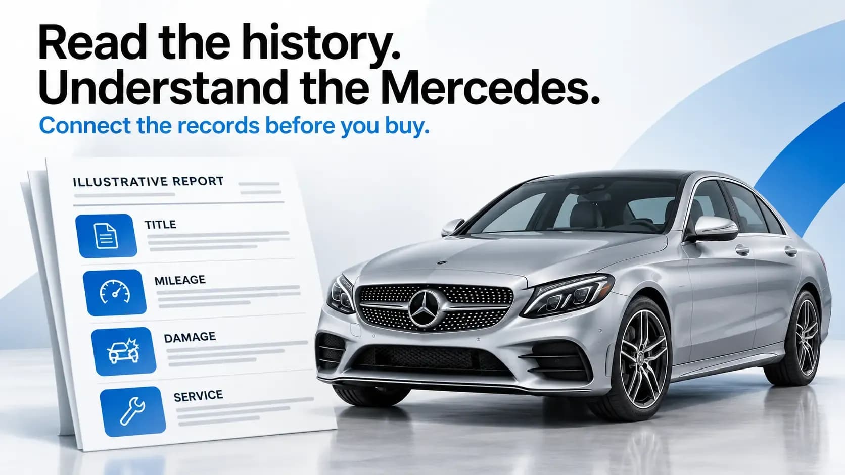 How to Read a Mercedes-Benz Vehicle History Report