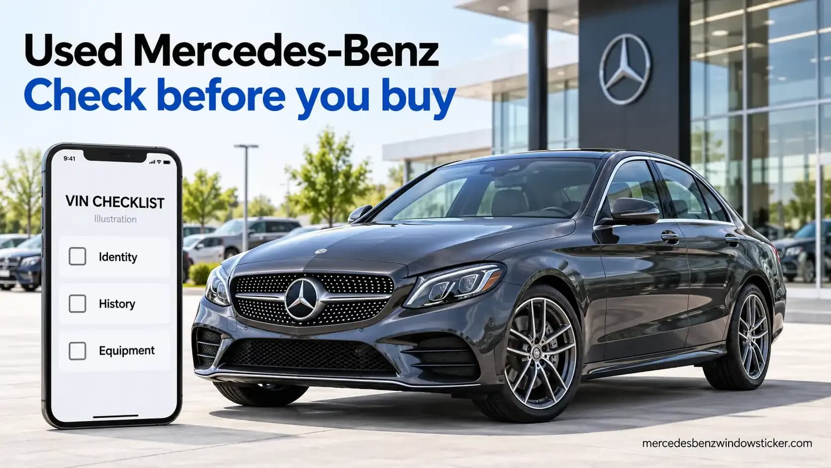 Used Mercedes-Benz Checklist: What to Check Before You Buy